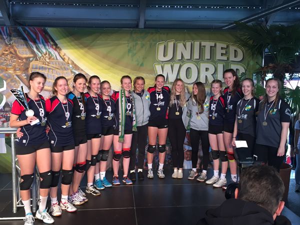 Zepernicker Volleyballnachwuchs holt sich zwei  Titel bei den United World Games 2016