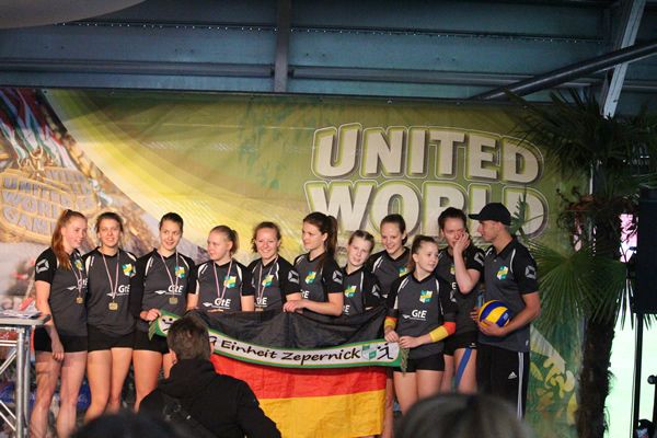 Zepernicker Volleyballnachwuchs holt sich zwei  Titel bei den United World Games 2016